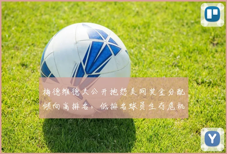 梅德维德夫公开抱怨美网奖金分配倾向高排名，低排名球员生存危机引发连锁反应